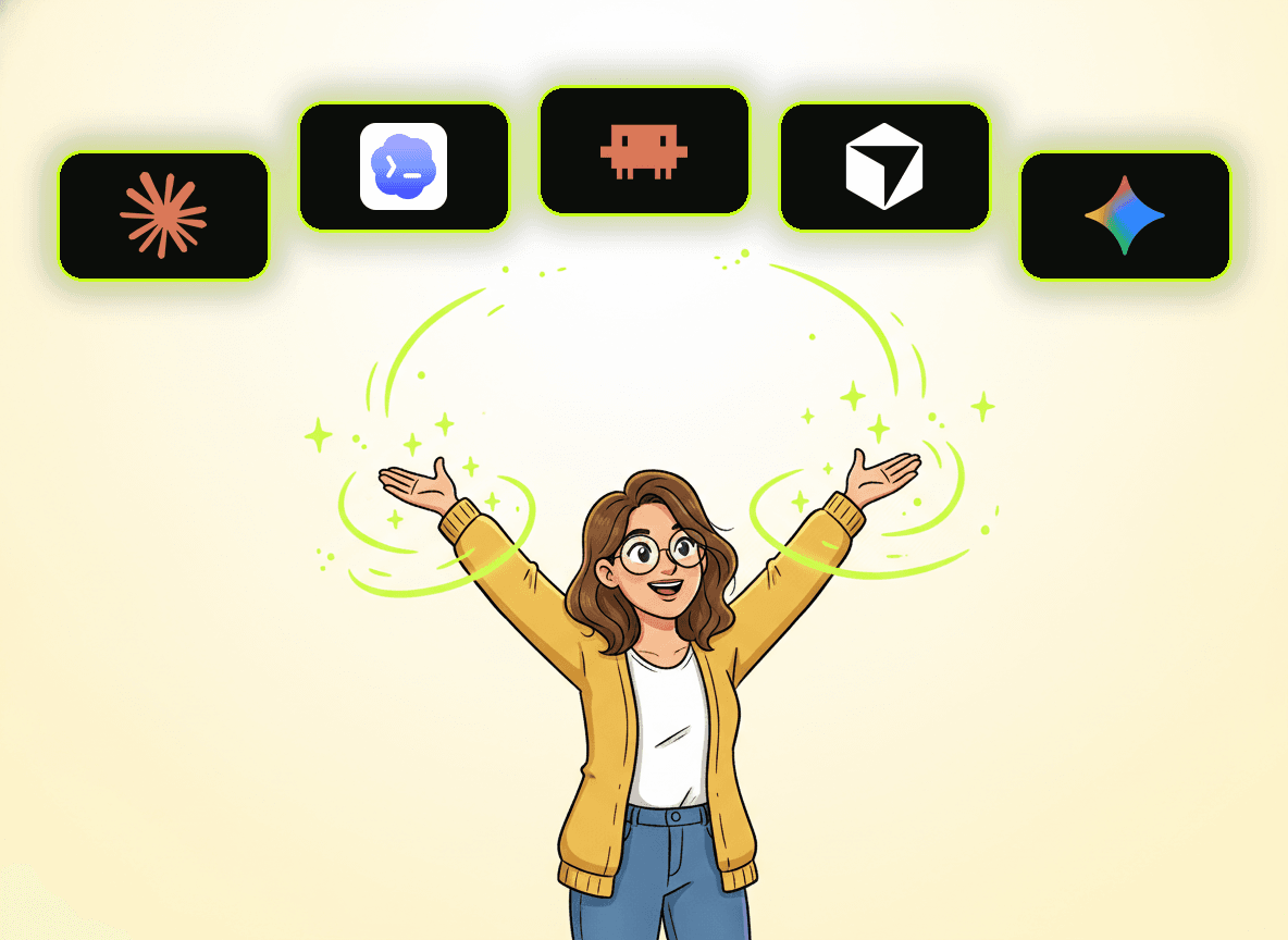Elena is great at working with AI — Claude, Codex, all of it. It's how she gets real work done.