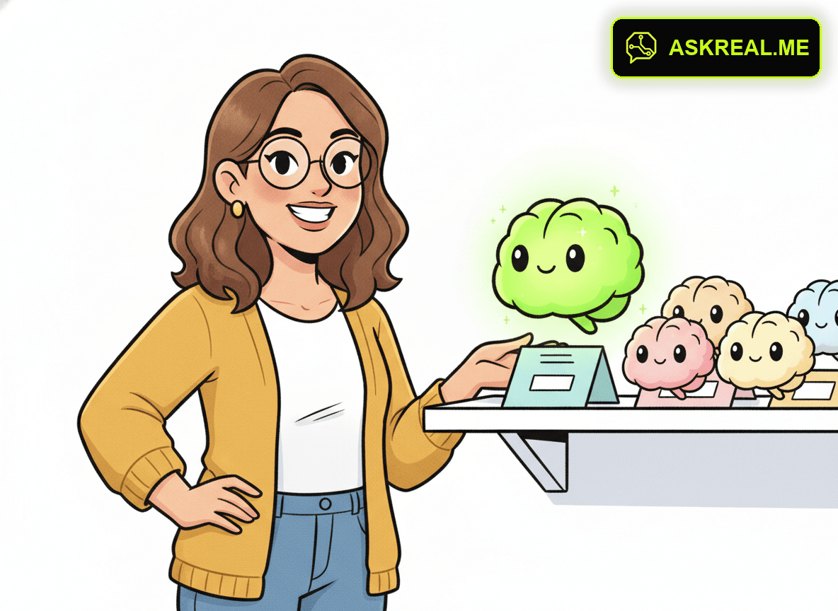 Her 2nd brain joins a marketplace of real experts' brains.